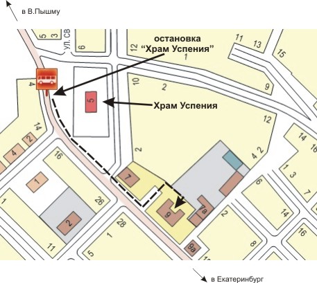 Схема проезда